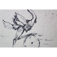 Load image into Gallery viewer, Nano Lopez Elizabeth Nanimals Ostrich Signature Art Giclee Canvas 186/199
