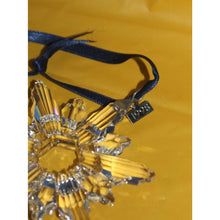 Load image into Gallery viewer, Swarovski Snowflake Crystal Holiday Christmas Annual 1998 Ornament