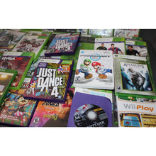 Load image into Gallery viewer, Lot of 46 Assorted Video Games XBox 360, Live, XBox One Wii, PS4, Kinect