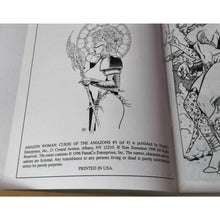 Load image into Gallery viewer, Amazon Woman : Curse Of The Amazons #3 Of 4 1996 FantaCo Tom Simonton Comic Book