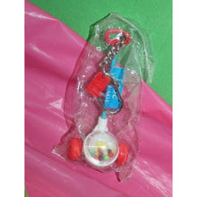 Load image into Gallery viewer, Toy Fair Fisher Price Basic Fun Popcorn Popper Toy Keychain 2001 In Package