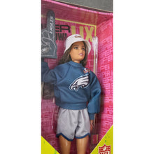 Load image into Gallery viewer, NFL Super Bowl LIX Barbie Signature Doll Exclusive Philadelphia Eagles Fan 2025