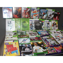 Load image into Gallery viewer, Lot of 46 Assorted Video Games XBox 360, Live, XBox One Wii, PS4, Kinect