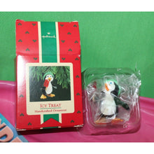 Load image into Gallery viewer, Hallmark Keepsake Icy Treat Vintage Holiday Ornament 1987 QX4509