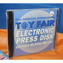 Load image into Gallery viewer, Vintage 93rd American International Toy Fair Electronic Press Diskette Sealed