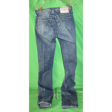 Load image into Gallery viewer, True Religion Mid Rise Skinny Jennie Curvy Blue Jeans Size Women's 24