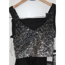 Load image into Gallery viewer, 2 Piece Zobha Activewear Sports Bra Top And 3/4 Capri Pants Ombre Foil Pattern S