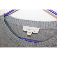Load image into Gallery viewer, Tara By Vince Camuto Color Block 3/4 Sleeve Sweater Size Women's Small Gray Red