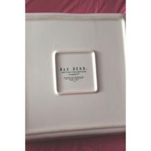 Load image into Gallery viewer, Rae Dunn White Trick Or Treat Halloween Square Baking Dish Artisan Collection