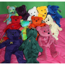 Load image into Gallery viewer, 12 Piece Savino's Bamm Beano's Sport Beanie Babies Stuffed Plush Toys