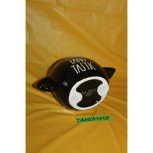 Load image into Gallery viewer, Rae Dunn Fang Tastic Figural Ceramic Black Bat Halloween