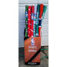 Load image into Gallery viewer, 7 NBA Basketball Official Sport Pool Noodle Covers Utah Jazz BT Swim Logo
