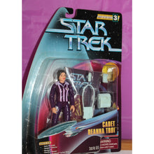Load image into Gallery viewer, Playmates Star Trek 10th Anniversary Cadet Deanna Troi Serialized Ser 3 Toy 1997