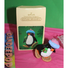 Load image into Gallery viewer, Hallmark Keepsake Snowshoe Penguin 1984 QX4634 Christmas Holiday Ornament