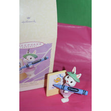Load image into Gallery viewer, Vintage Hallmark Easter Picture Perfect Crayola 1995 Holiday Ornament QEO8249