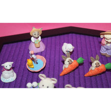 Load image into Gallery viewer, Hallmark Vintage 22 Piece Easter Holiday Rabbit Lamb Chick Egg Merry Miniatures