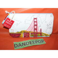 Load image into Gallery viewer, Iconic San Francisco California Gallson Handmade Printed Cosmetic Pouch