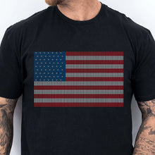 Load image into Gallery viewer, Subtle FDT American Flag Shirt | 4th of July USA Flag Shirt | Anti Trump Political Shirt | Independence Day Shirt 682549