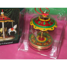 Load image into Gallery viewer, Carlton Heirloom Membership 1998 Collector's Carousel Holiday Christmas Ornament