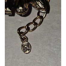 Load image into Gallery viewer, Vintage Jeweled Gemstone And Rhinestone Bib Necklace Costume Jewelry