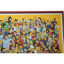 Load image into Gallery viewer, The Simpsons Where's Bart? Giclee Framed Art Limited Ed 303/500 200 Episode Fox