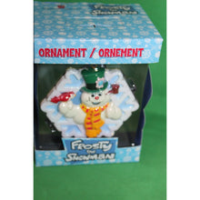 Load image into Gallery viewer, American Greetings Carlton Heirloom Frosty The Snowman Snowflake Bird Ornament