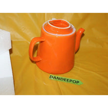 Load image into Gallery viewer, Rae Dunn Going Batty Orange Halloween Theme Teapot Tea Beverage Server