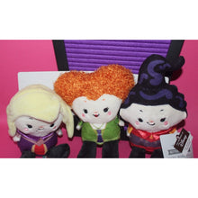 Load image into Gallery viewer, Hallmark Disney The Sanderson Sisters Hocus Pocus Movie Magnetic Plush Doll Set