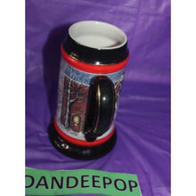 Load image into Gallery viewer, Anheuser Busch Budweiser A Perfect Christmas 1992 Beer Stein Drinkware Ceramarte