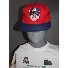 Load image into Gallery viewer, Vintage Original Marvel Captain America 1993 Embroidered Baseball Hat Cap OSFA