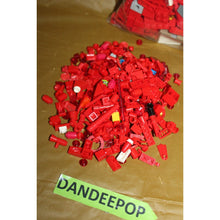 Load image into Gallery viewer, 586 All Red Lego Parts Bricks Pieces Building Toys