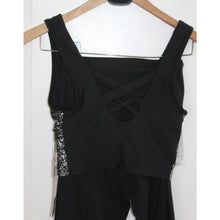 Load image into Gallery viewer, 2 Piece Zobha Activewear Sports Bra Top And 3/4 Capri Pants Ombre Foil Pattern S