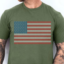 Load image into Gallery viewer, Subtle FDT American Flag Shirt | 4th of July USA Flag Shirt | Anti Trump Political Shirt | Independence Day Shirt 682549
