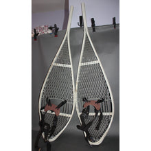 Load image into Gallery viewer, Vintage Original Military Issued Aluminum With Stainless Steel Cabling Snowshoes
