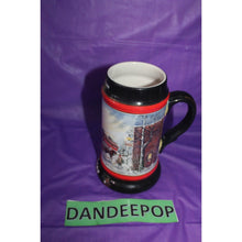 Load image into Gallery viewer, Anheuser Busch Budweiser A Perfect Christmas 1992 Beer Stein Drinkware Ceramarte