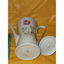 Load image into Gallery viewer, Zeh Scherzer Bavaria Germany Gold Trim Cross Stitch Pattern Coffee Tea Pot
