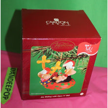 Load image into Gallery viewer, Carlton Heirloom Opus N Bill Joy Riding Christmas Holiday Ornament 114 CXOR-078G
