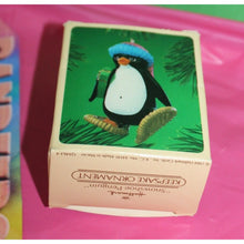Load image into Gallery viewer, Hallmark Keepsake Snowshoe Penguin 1984 QX4634 Christmas Holiday Ornament