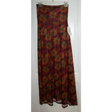 Load image into Gallery viewer, Lularoe Sunflower Pattern Maxi Tube Style Strapless Dress Size Women's XXS
