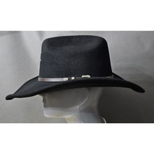 Load image into Gallery viewer, Falling In Reverse Black Cowboy Hat All My Life Release Embroidered Logo Ronnie