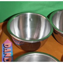 Load image into Gallery viewer, Vintage TWA Oneida 4 Piece Stainless Steel Serving Food Airline Bowls