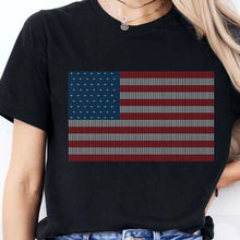 Load image into Gallery viewer, Subtle FDT American Flag Shirt | 4th of July USA Flag Shirt | Anti Trump Political Shirt | Independence Day Shirt 682549