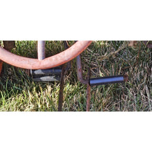 Load image into Gallery viewer, Antique AMF Hook And Ladder Pedal Car Firetruck Red Steel With Siren intact Toy