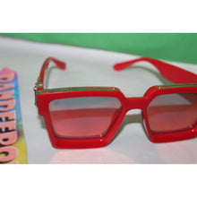 Load image into Gallery viewer, Louis Vuitton Millionaire Red Frame Men's Sunglasses Z1165W