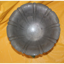 Load image into Gallery viewer, Antique Pilgrim 2339 F S Crest Solid Pewter Metal Vase Bowl Centerpiece