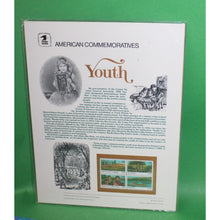 Load image into Gallery viewer, American Commemoratives Youth USPS Stamps Panel 251 October 07, 1985