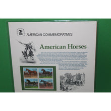 Load image into Gallery viewer, American Commemoratives American Horses USPS Stamps 249 September 25, 1985