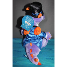 Load image into Gallery viewer, Disney Epcot 25th Anniversary Figment Dragon Stuffed Plush Toy 12" Ltd Ed 562