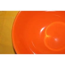 Load image into Gallery viewer, Rae Dunn Candy Coma Large orange Lusterware Ceramic Bowl Display Halloween