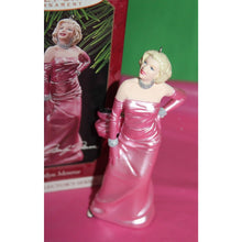 Load image into Gallery viewer, Hallmark Marilyn Monroe Pink Dress Series 1 Holiday Ornament 1997 QX5704